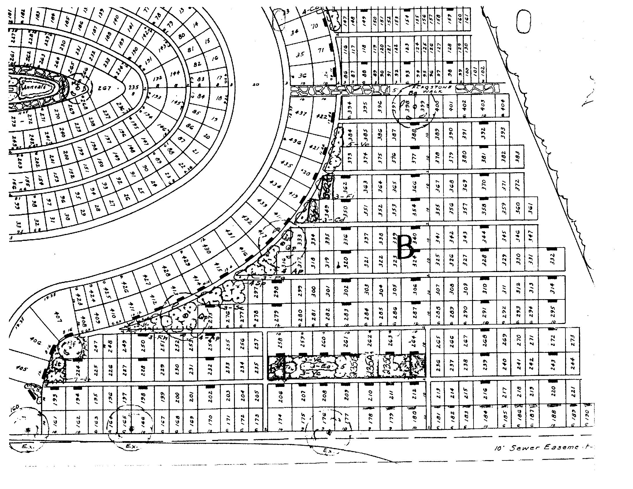 New Calvary Detail Maps | Boston Catholic Cemetery